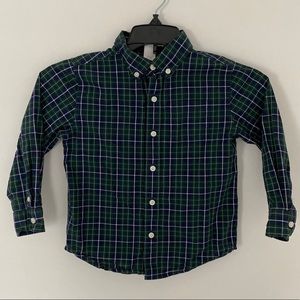 Janie and Jack Striped Button Up Shirt